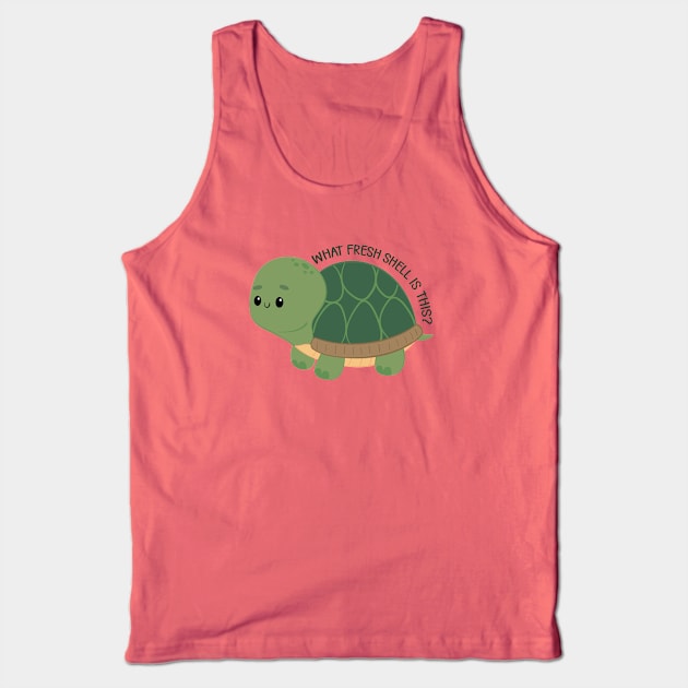 Everybody Turts Sometimes Tank Top by FunUsualSuspects